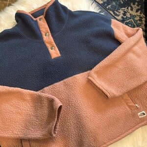 The North Face Vintage Quarter Snap Pullover Jacket